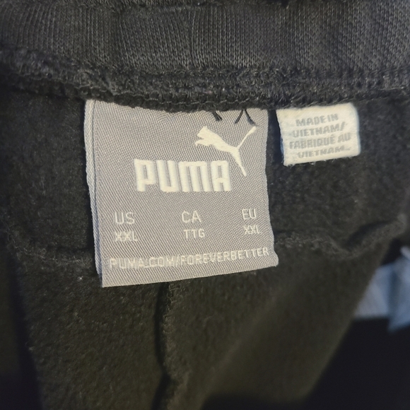 Puma | Women's Classic Black Cozy Athleisure Sweatpants (Size XXL) - Picture 2 of 13